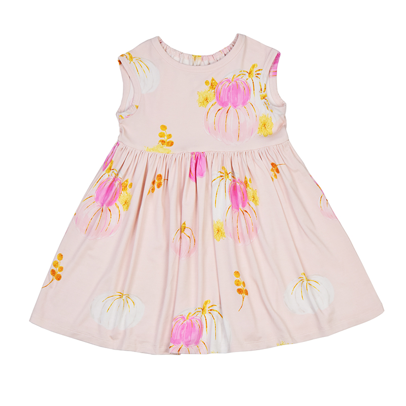 girls sleeveless dress